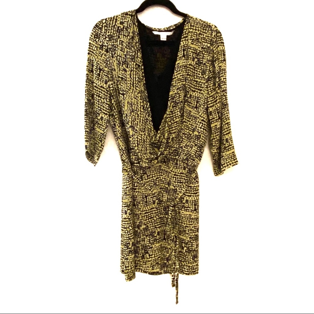 Diane von Furstenberg Rachel Lily Crepe Silk Dress